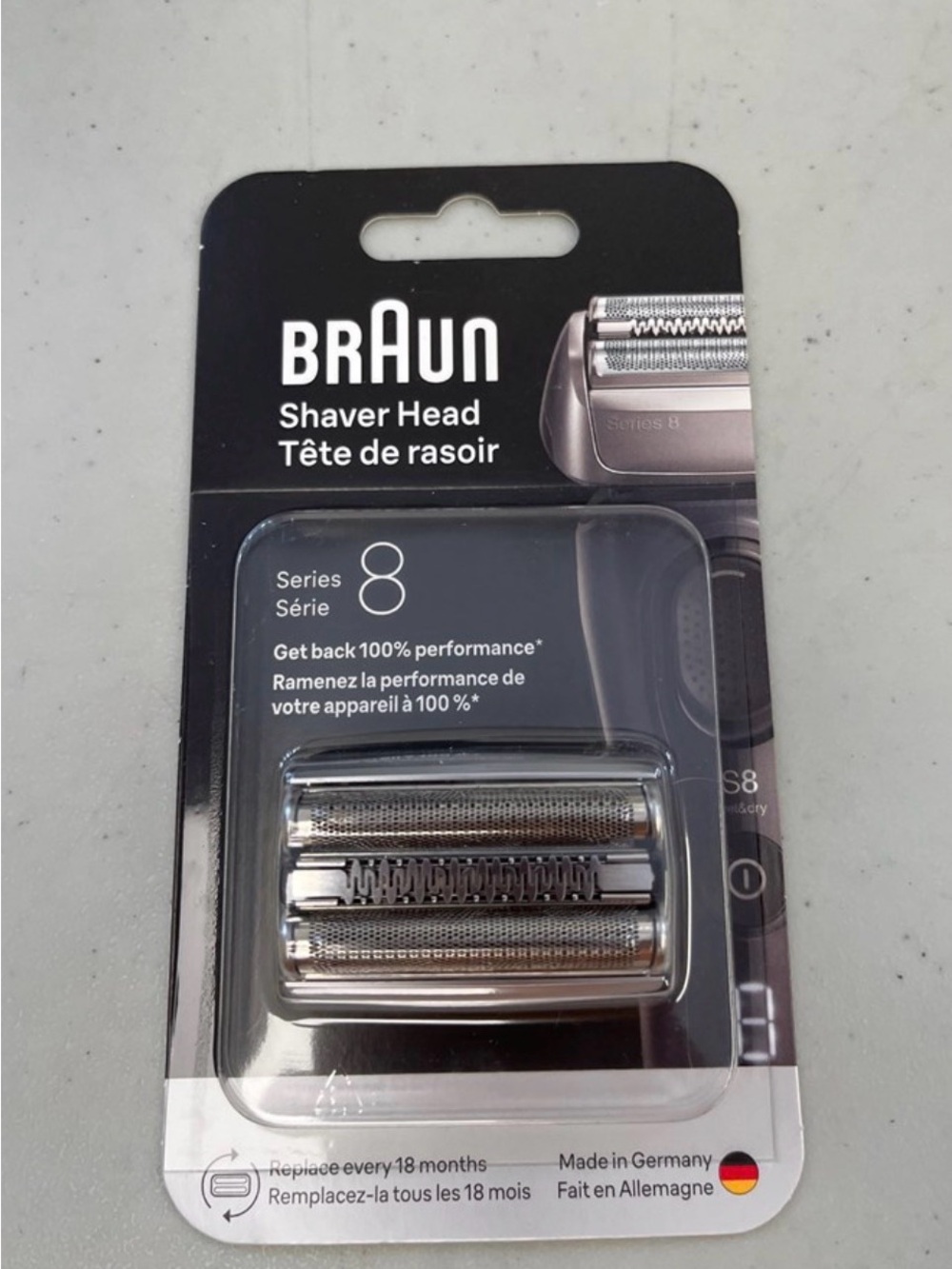 Braun Series 8 Replacement Shaver Head